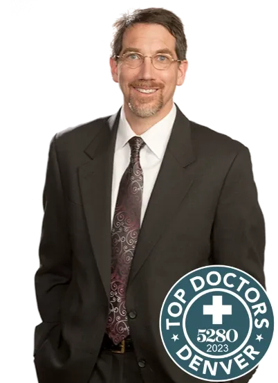 Richard Mouchantat, M.D., F.A.C.S., with the 5280 Top Doctors Denver mark